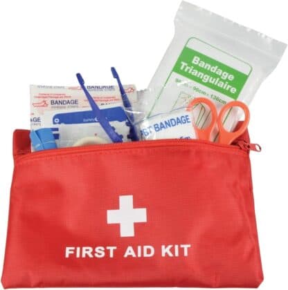 trousse de secours remplie