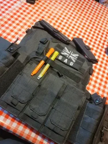 Gilet tactique MOLLE photo review